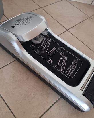 pellicola sotto scarpe pulizia 