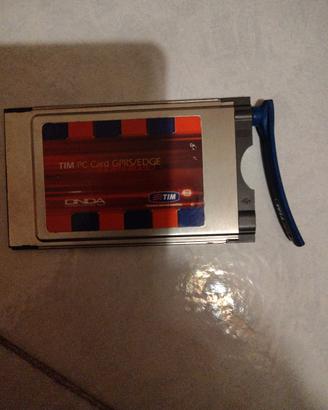 Scheda Tim Pc Card GPRS/EDGE Onda da collezione 