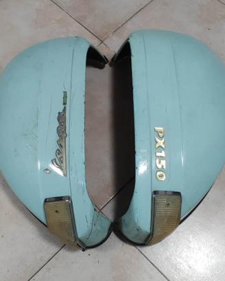 Coppia scocche cofani bauletti vespa px