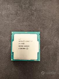 Processore CPU i7 7700 3.60 GHZ