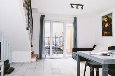 Appartamento duplex a Firenze, parcheggio privato
