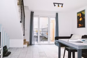 Appartamento duplex a Firenze, parcheggio privato