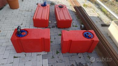 4 serbatoi carburante diesel
