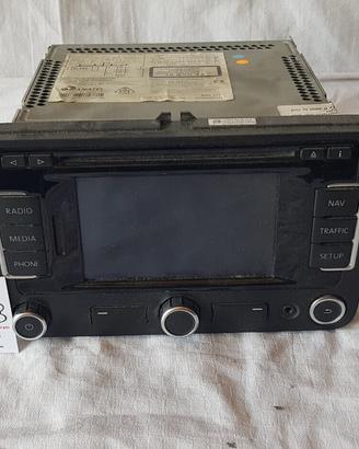 VOLKSWAGEN PASSAT B7 AUTORADIO DISPLAY NAVI GPS