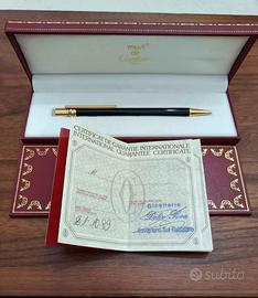 penna must de Cartier vintage, scatola e garanzia