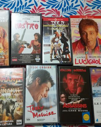 Lotto 10 VHS originali – film anni '90