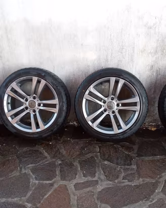 cerchi da 17 con invernali per BMW 