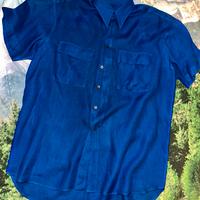 Taglia forte camicia uomo mezza manica