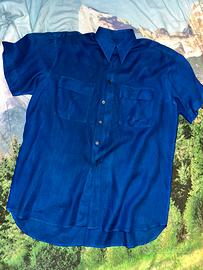 Taglia forte camicia uomo mezza manica