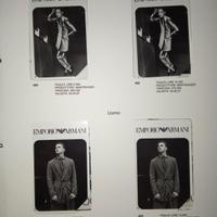 schede telefoniche da collezione Emporio Armani 