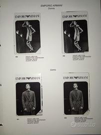 schede telefoniche da collezione Emporio Armani 