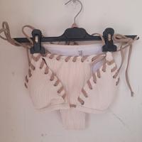 Costume da bagno estivo da donna, bikini a blocchi