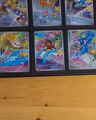 carte pokemon 30esimo anniversario 
