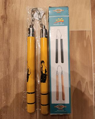 nunchaku legno da allenamento. Bruce Lee 