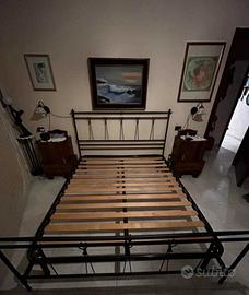 Letto in ferro battuto
