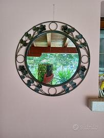 specchio decorato 