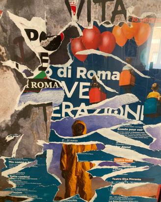 Quadro in Décollage