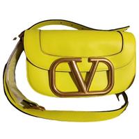 SuperVee borsa tracolla Lime vera pelle Valentino