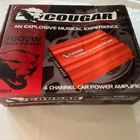 Amplificatore Audio COUGAR 1600 Watt Nuovo + Casse