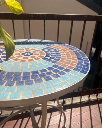 Tavolino bistrot mosaico