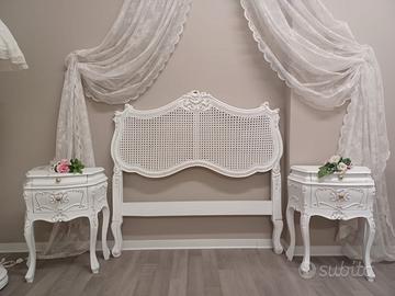 testata letto shabby 