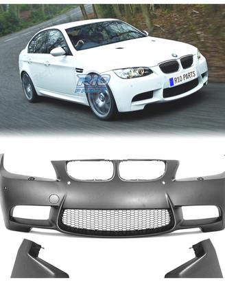 PARAURTI ANTERIORE BMW E90 E91 LCI 08-12 LOOK EVO3