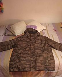 giacca invernale anti pioggia antivento termica 