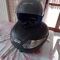 Casco GPX + bauletto GIVI