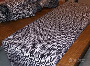 Runner tovagliette tavolo bar bianchi/neri