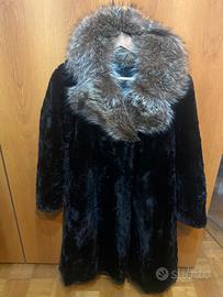 Cappotto pelliccia di vero visone