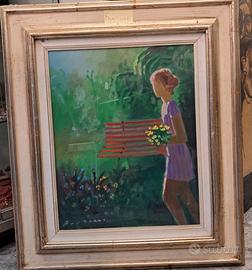 Quadro olio su tela Emiliano Fantuzzi