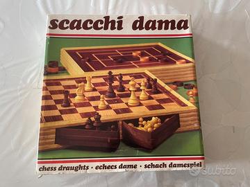 Scacchiera vintage didatto