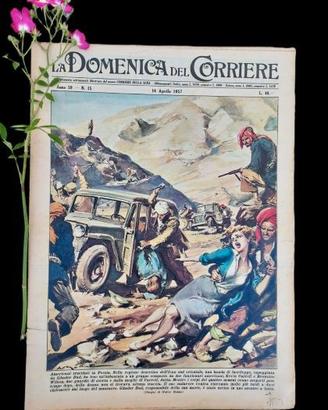La Domenica del Corriere 14 aprile 1957 De Amicis