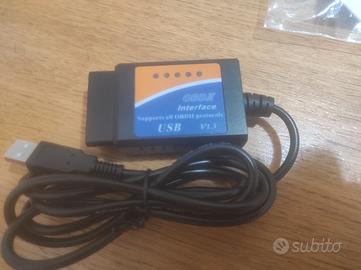 elm327 diagnosi auto obd2 usb