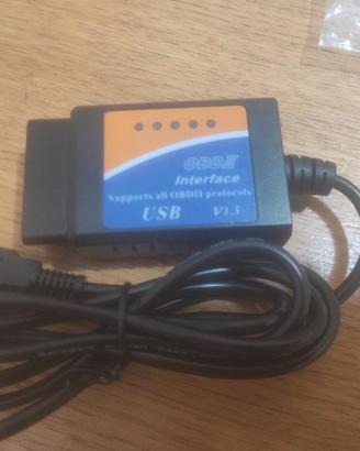 elm327 diagnosi auto obd2 usb