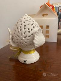 Pigna porta fortuna con luce