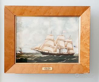 Placca vintage originale Wedgwood Golden West