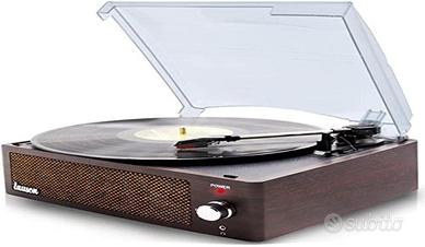 Giradischi in Vinile Vintage con Bluetooth e Altop