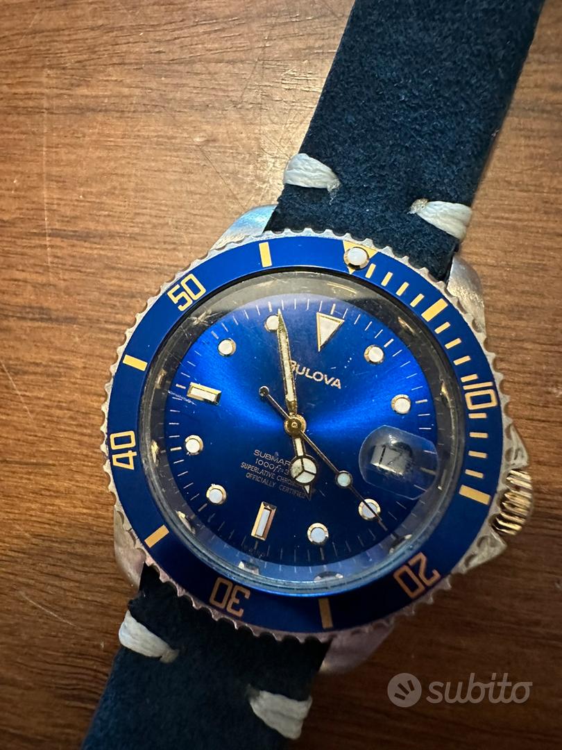 Bulova sub diver Abbigliamento e Accessori In vendita a Roma