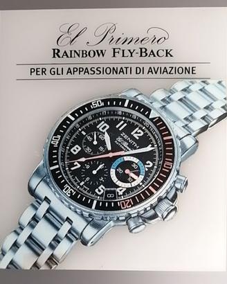 Targhetta Originale ZENITH RAINBOW FLY-BACK