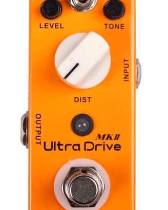Mooer Ultra Drive MKII Pedale Distorsore