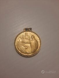 medaglia ciondolo anno santo giubileo 1975