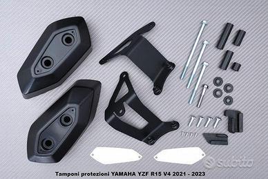 Tamponi protezioni YAMAHA YZF R15 V4 2021 - 2023