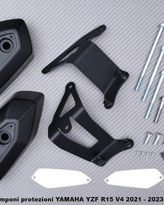 Tamponi protezioni YAMAHA YZF R15 V4 2021 - 2023
