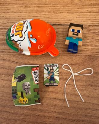 Kinder joy Minecraft Steve