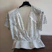 camicia in lamé 