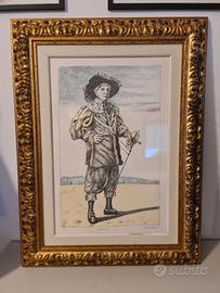 Litografia maestro Giorgio De Chirico