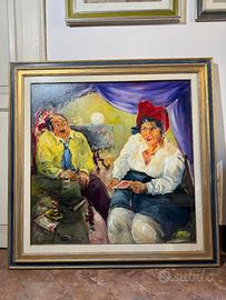 Dipinto Giuliano Quagliarini 100x100cm - Foligno