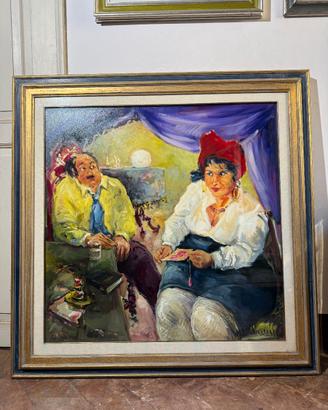 Dipinto Giuliano Quagliarini 100x100cm - Foligno