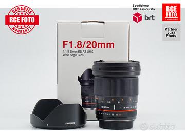 Samyang 20 F1.8 ED AS UMC (Canon)